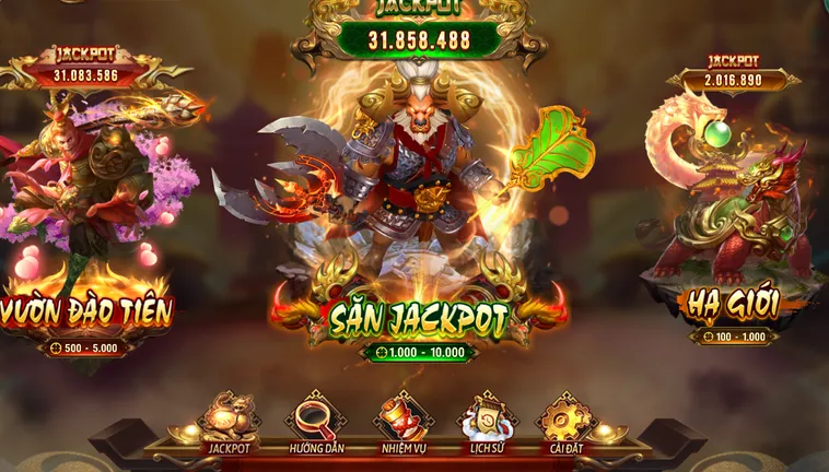 Thỏa sức săn các loại Boss Với Bắn cá Tây Du