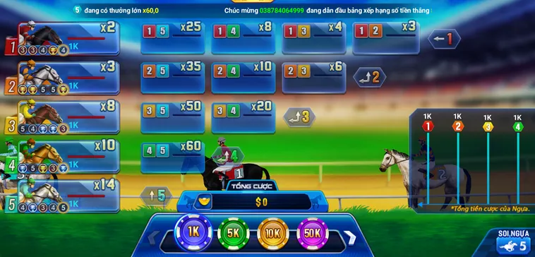 Cách Chơi Đua Ngựa Tại iWin Club Nhận Thưởng Cực Khủng Với Các Chiến Mã Hàng Đầu