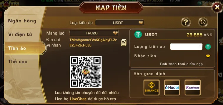 Nạp Tiền iWin Club Với Nhiều Hình Thức Thanh Toán Đa Dạng Và Khuyến Mãi Khủng