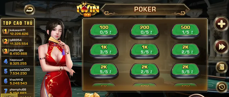 Cách Chơi Poker Tại iWin Club Nhận Ngay Thưởng Nạp 100% Cực Khủng